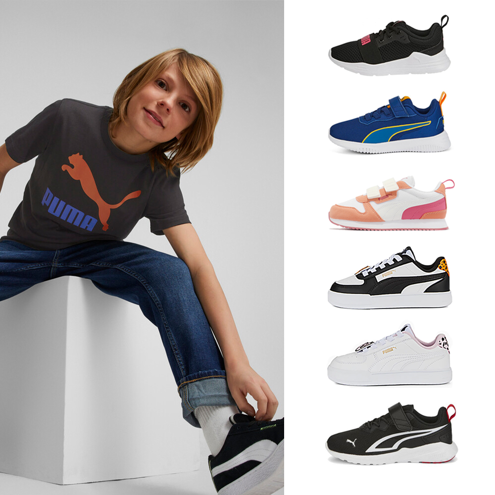 PUMA 童鞋 涼鞋 Popcat 20 Backstrap AC P 黑黃 藍粉-38055507/38055508 歷史價格詳細信息