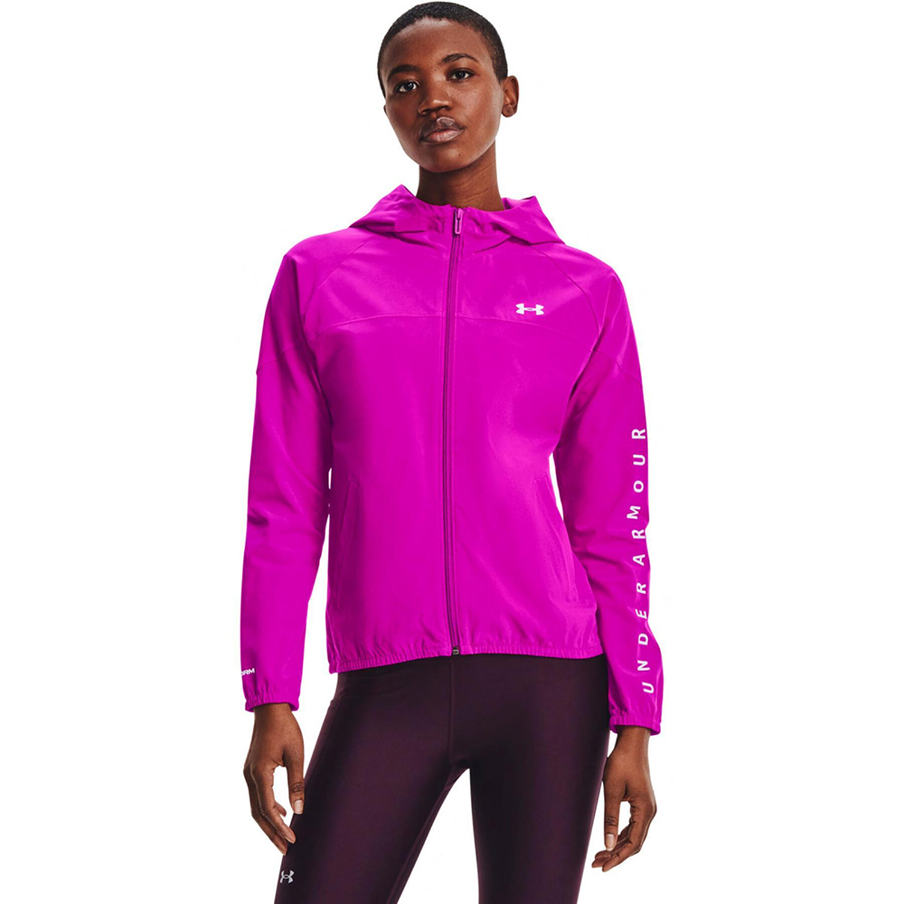 Under Armour 風衣外套 Woven 連帽外套 女 1369889-100 白色 歷史價格詳細信息