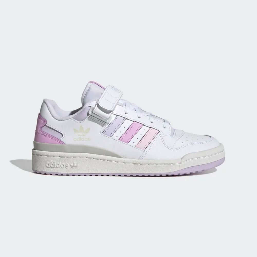 adidas 愛迪達 休閒鞋 Forum Low W 女鞋 米白 皮革 魔鬼氈 格紋 復古 GX2174 歷史價格詳細信息
