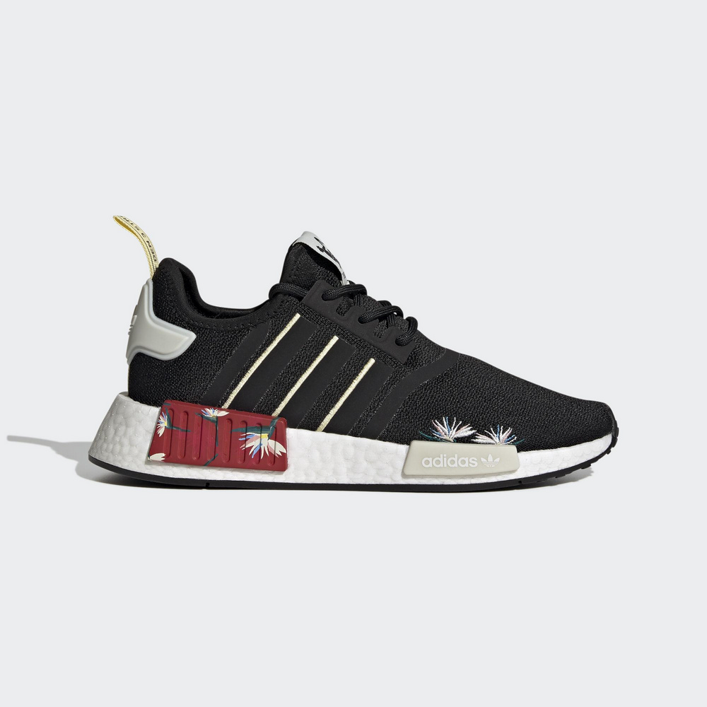 adidas 休閒鞋 NMD_R1 W 黑 粉 珠光漸變 愛迪達 三葉草 女鞋 【ACS】 GY8537 歷史價格詳細信息
