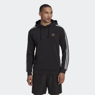 【adidas 愛迪達】連帽上衣 男 黑 HRD PO(H50862) 歷史價格詳細信息