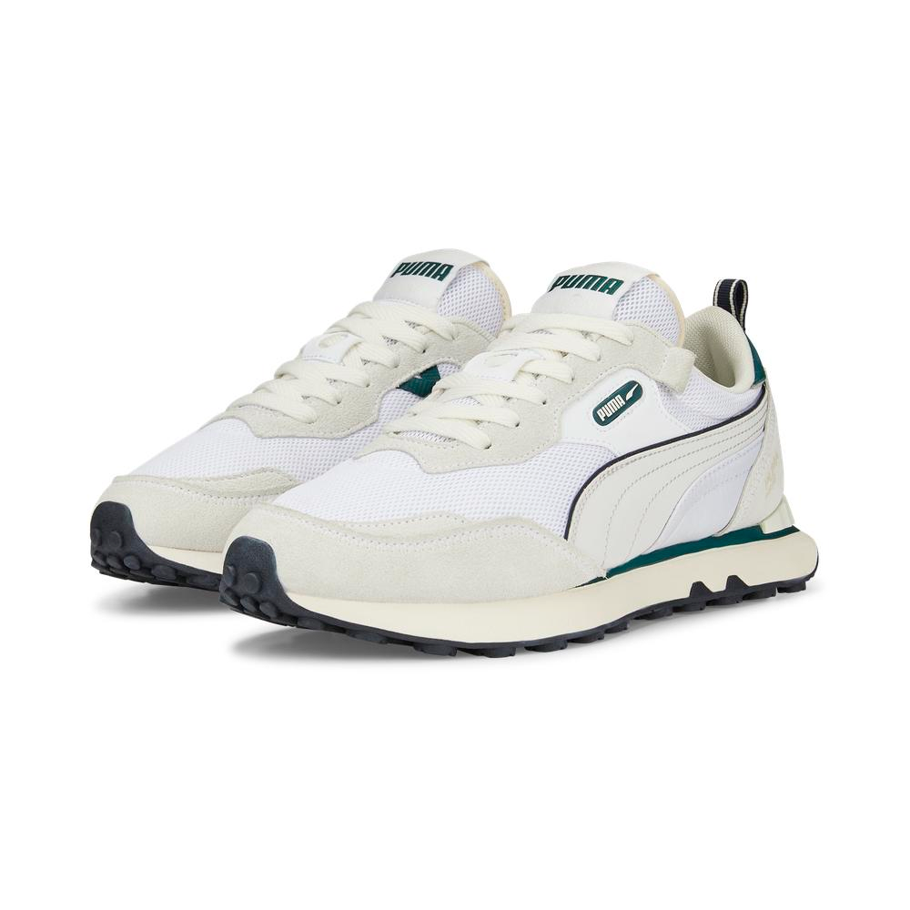 PUMA 慢跑鞋 RIDER FV BASE 墨綠卡其 復古 運動鞋 男 39323105 歷史價格詳細信息