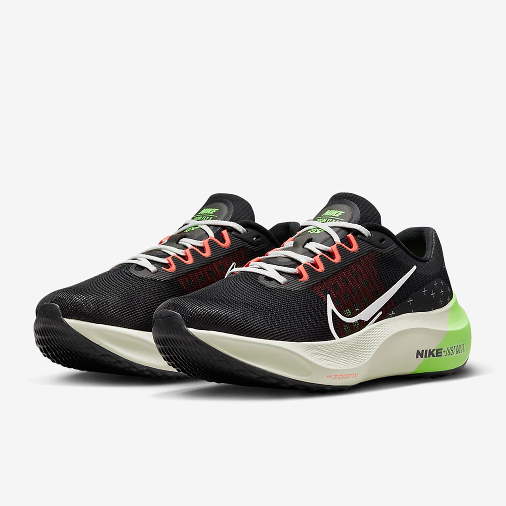 Nike 耐吉 慢跑鞋 Zoom Fly 5 PRM 男鞋 橘 藍 復古印花 緩震 回彈 運動鞋 FQ7679-800 歷史價格詳細信息