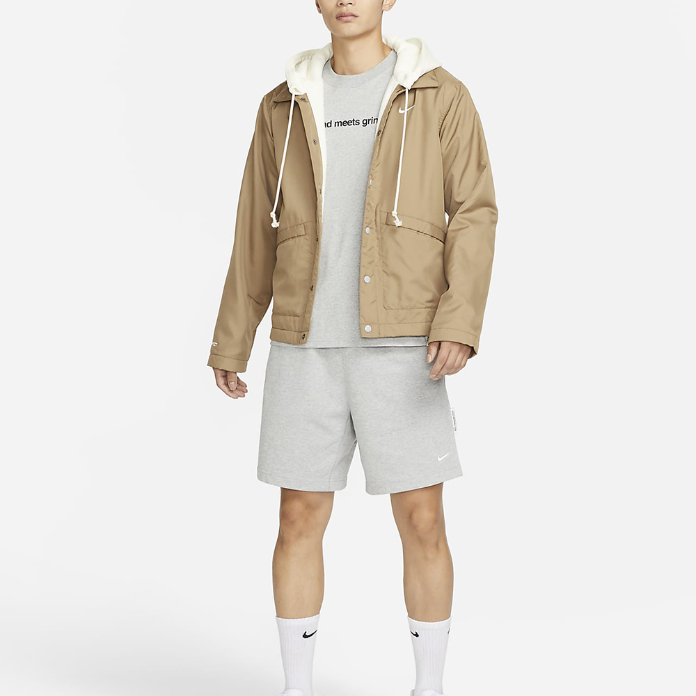 【NIKE】AS M NK TF HD FZ 男 連帽外套 灰色-DQ4831063 歷史價格詳細信息