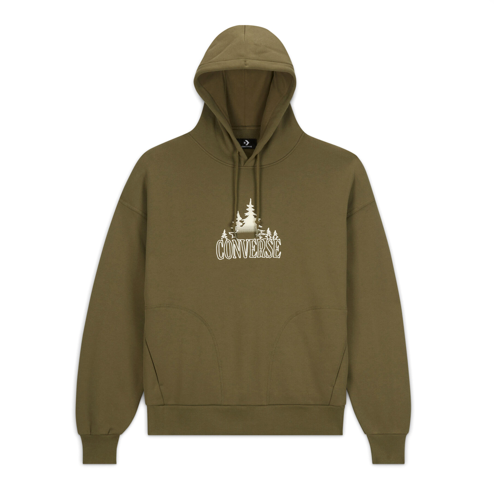 【CONVERSE】COUNTER CLIMATE HOODIE 連帽上衣 帽T 男 白色-10025031-A01 歷史價格詳細信息