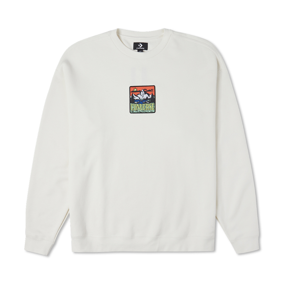 【CONVERSE】COUNTER CLIMATE HOODIE 連帽上衣 帽T 男 白色-10025031-A01 歷史價格詳細信息