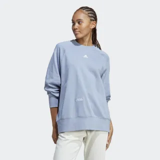 ADIDAS 圓領套頭衫 大學T 運動上衣 SWEATER 女 HM1737 暗粉色 歷史價格詳細信息