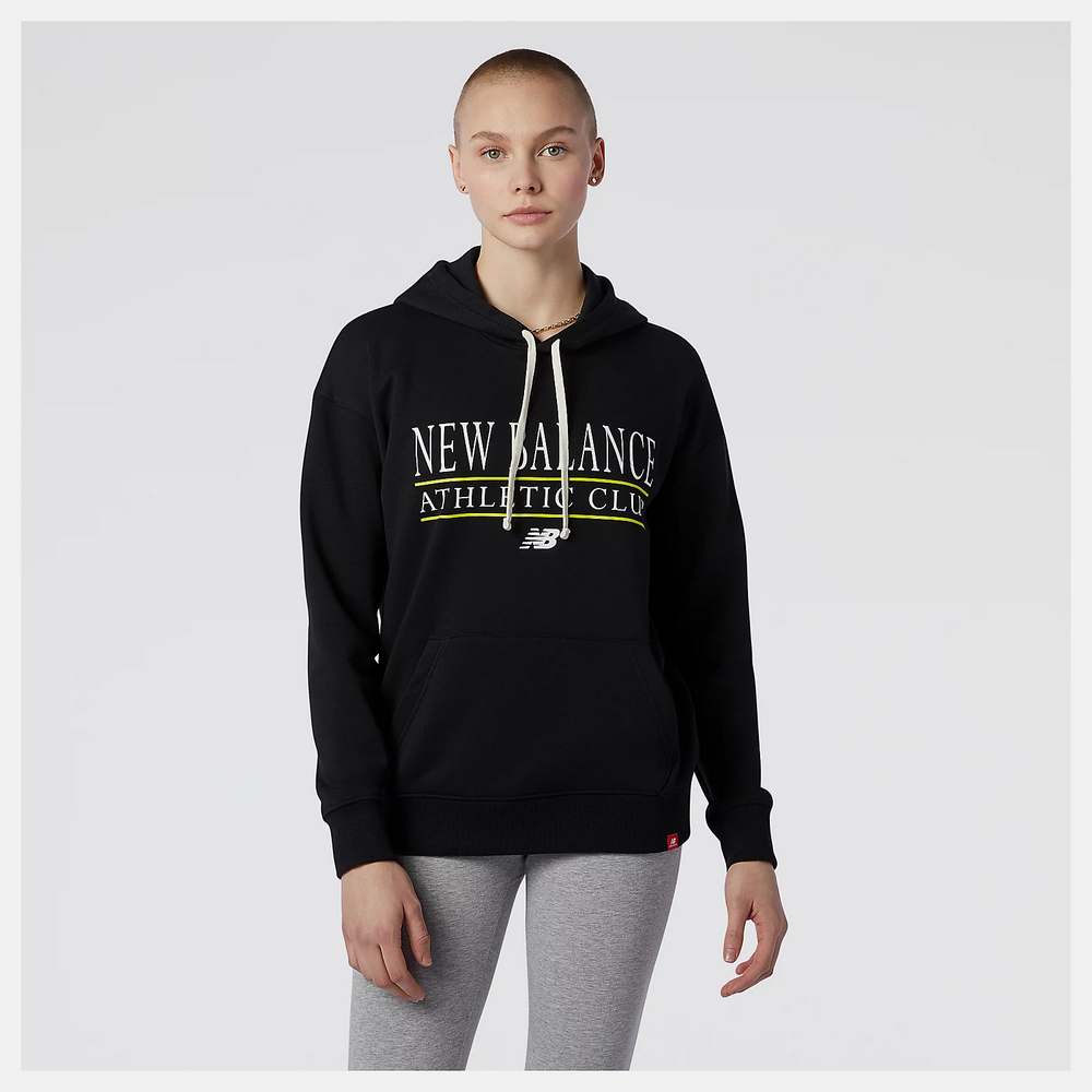 NEW BALANCE 帽T NB 黑色 經典LOGO 內刷毛 連帽 上衣 男 MT41571BK 歷史價格詳細信息