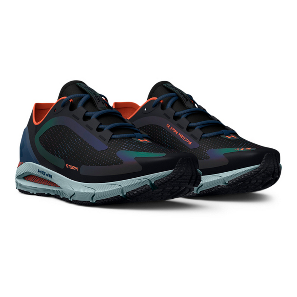 Under Armour 慢跑鞋 HOVR Sonic 5 Storm 男鞋 黑 防潑水 路跑 運動鞋 UA 3025448001 歷史價格詳細信息