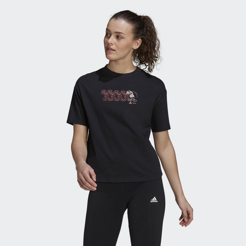 ADIDAS 運動短袖上衣 W DOODLE T 女 IJ7314 米白 現貨 歷史價格詳細信息