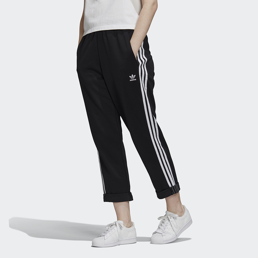 【adidas 愛迪達】運動褲 長褲 女褲 黑 BAMBI JOGGER(HE6859) 歷史價格詳細信息