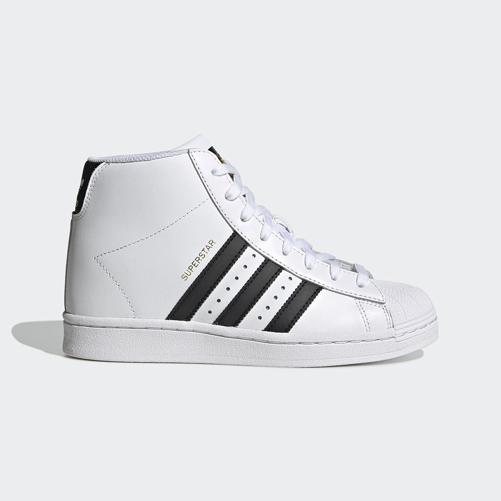 adidas Superstar Up W 白 黑 內增高 隱藏厚底 女鞋 愛迪達 三葉草 【ACS】 FW0118 歷史價格詳細信息