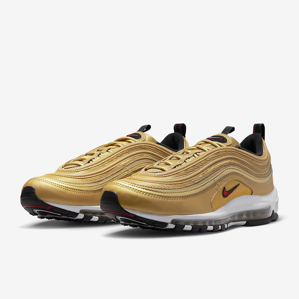 Nike 耐吉 休閒鞋 Air Max 97 男鞋 黑 紅 氣墊 夜光 情侶鞋 921826-018 歷史價格詳細信息
