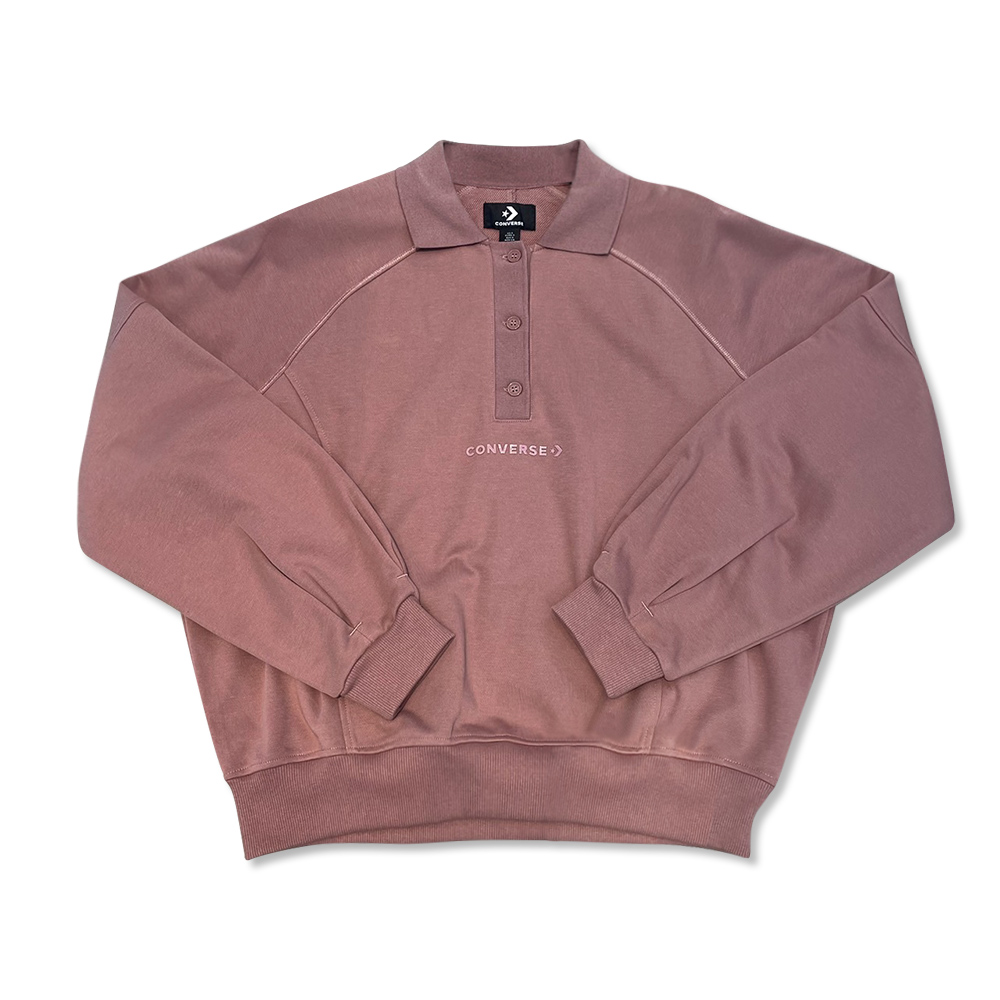 【CONVERSE】TWISTED KNIT PREMIUM EXECUTION 長袖上衣 女 白色-10023983-A01 歷史價格詳細信息