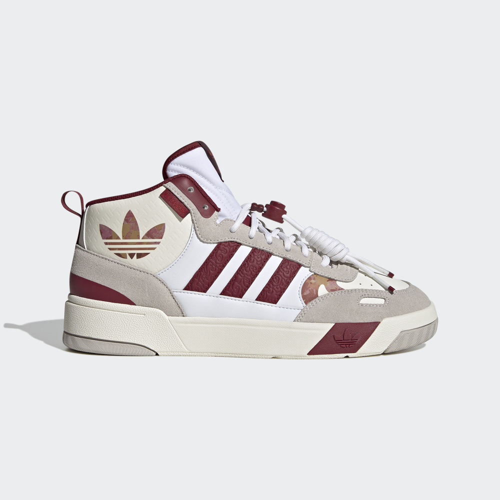 adidas 愛迪達 休閒鞋 Post Up W 女鞋 象牙白 薰衣草紫 皮革 燈心絨 中筒 IE1901 歷史價格詳細信息