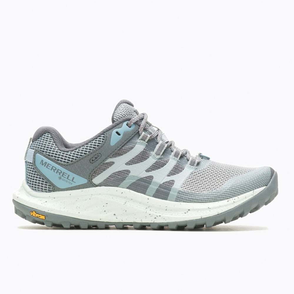【Merrell】女 ANTORA 3 GORE-TEX野跑鞋 灰藍色-ML067566 歷史價格詳細信息