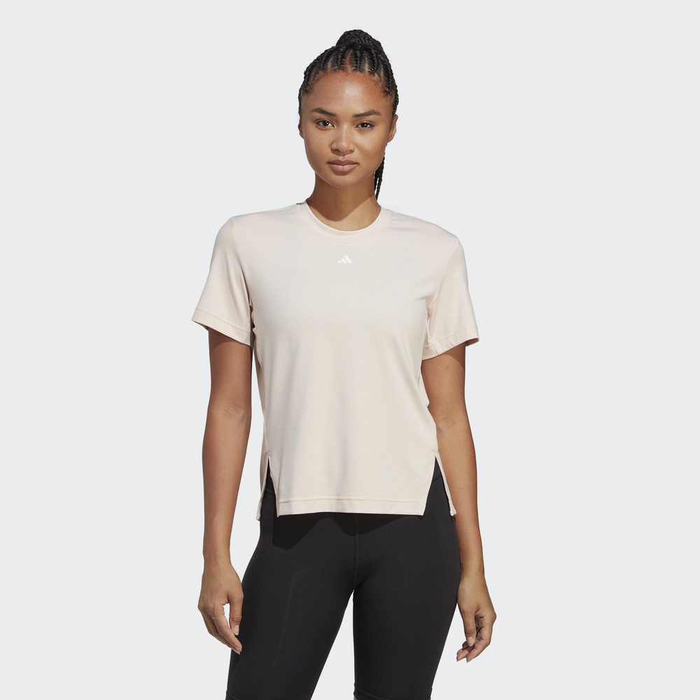 Adidas D2T Tee 女款 酒紅色 專業 運動 訓練 彈性 排汗 速乾 休閒 短袖 上衣 IL1365 歷史價格詳細信息