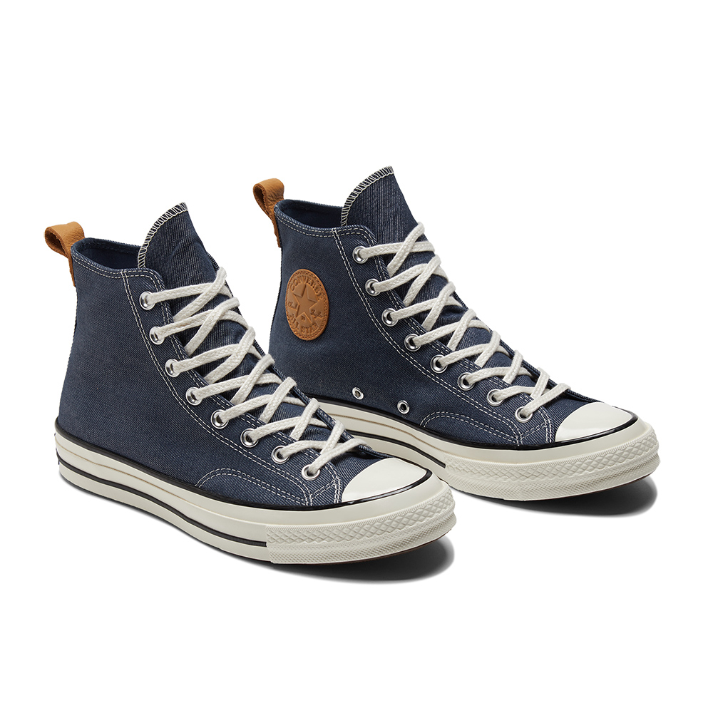 Converse Chuck 70 HI 男鞋 女鞋 深灰藍 高筒 帆布 奶油底 丹寧 休閒鞋 A05271C 歷史價格詳細信息