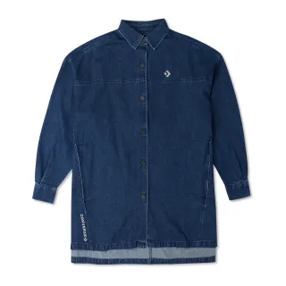 CONVERSE 長袖上衣 WOVEN SHIRT 女 10024551-A01 紫白條紋 歷史價格詳細信息