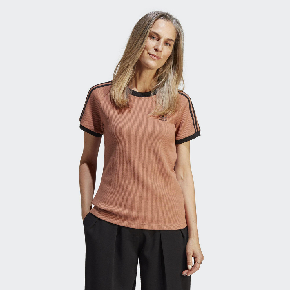 【ADIDAS】3 S SLIM TEE 女 短袖上衣-IC5464 歷史價格詳細信息