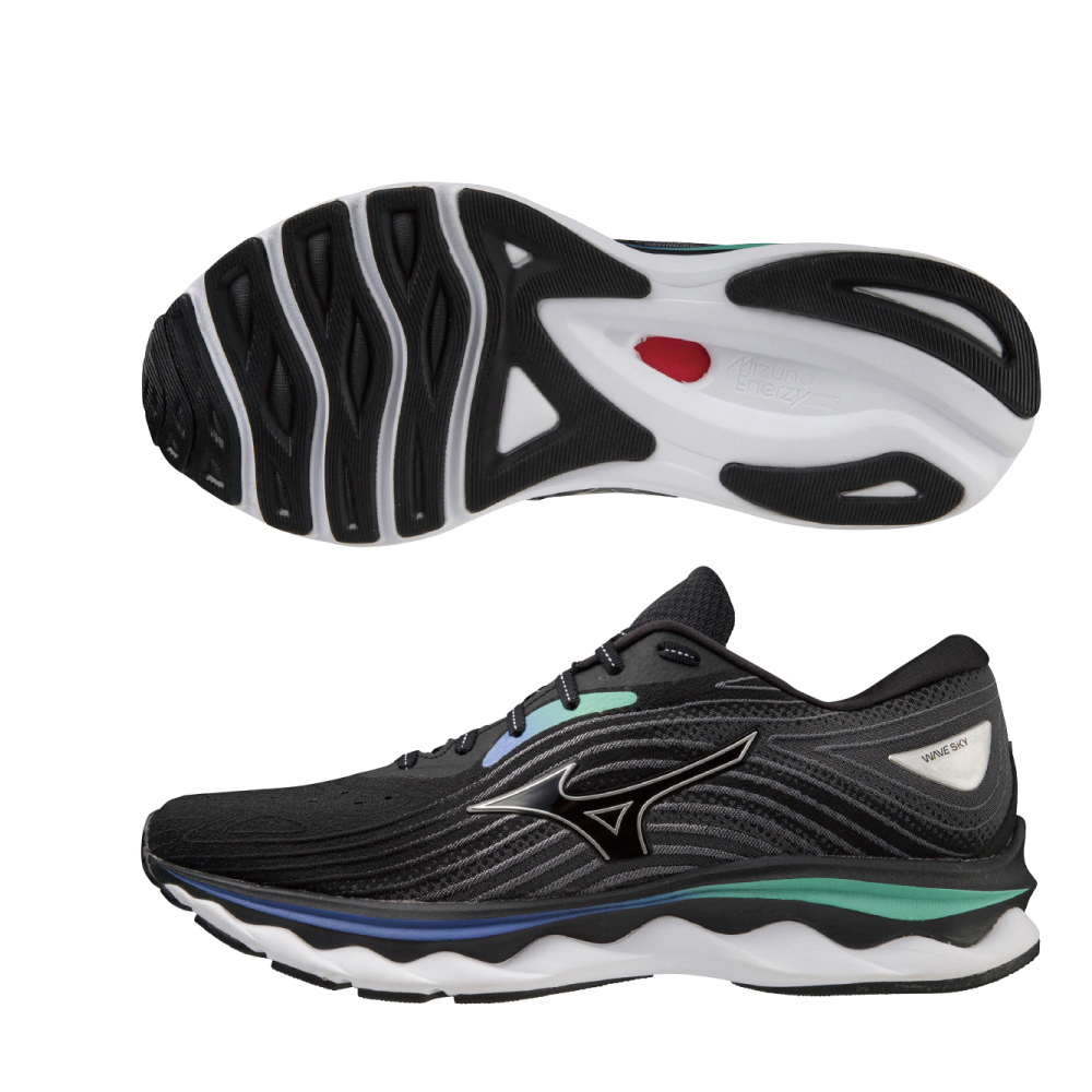 【美津濃 MIZUNO】SKY 男 慢跑鞋 黑-J1GC221102 歷史價格詳細信息