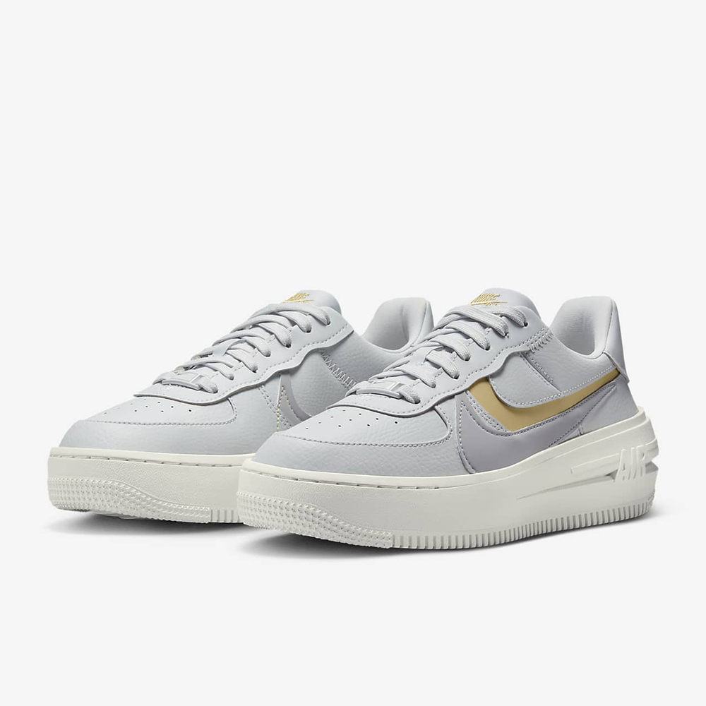 Nike 休閒鞋 W AF1 Sculpt 女鞋 復古 高筒 白 銀 奶油底 DC3590-101 歷史價格詳細信息