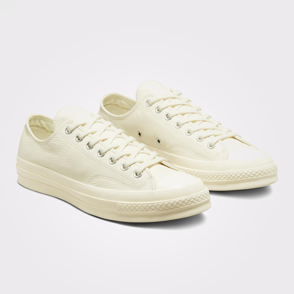 CONVERSE-男女低筒休閒鞋.皮革  荔枝紋 132174C 黑色  ALL STAR 基本款 歷史價格詳細信息