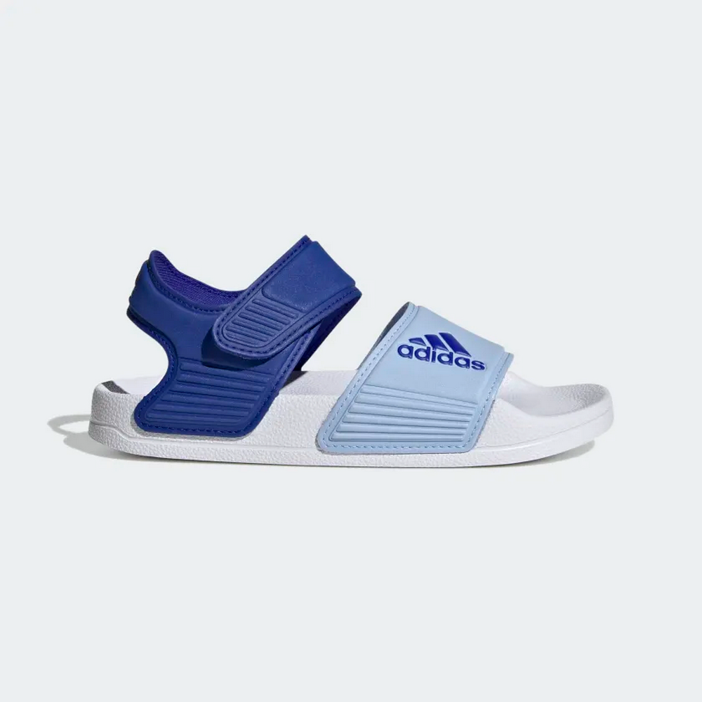 【ADIDAS】ADILETTE SANDAL K Slipper 中大童 童鞋  涼鞋 藍色-H06444 歷史價格詳細信息