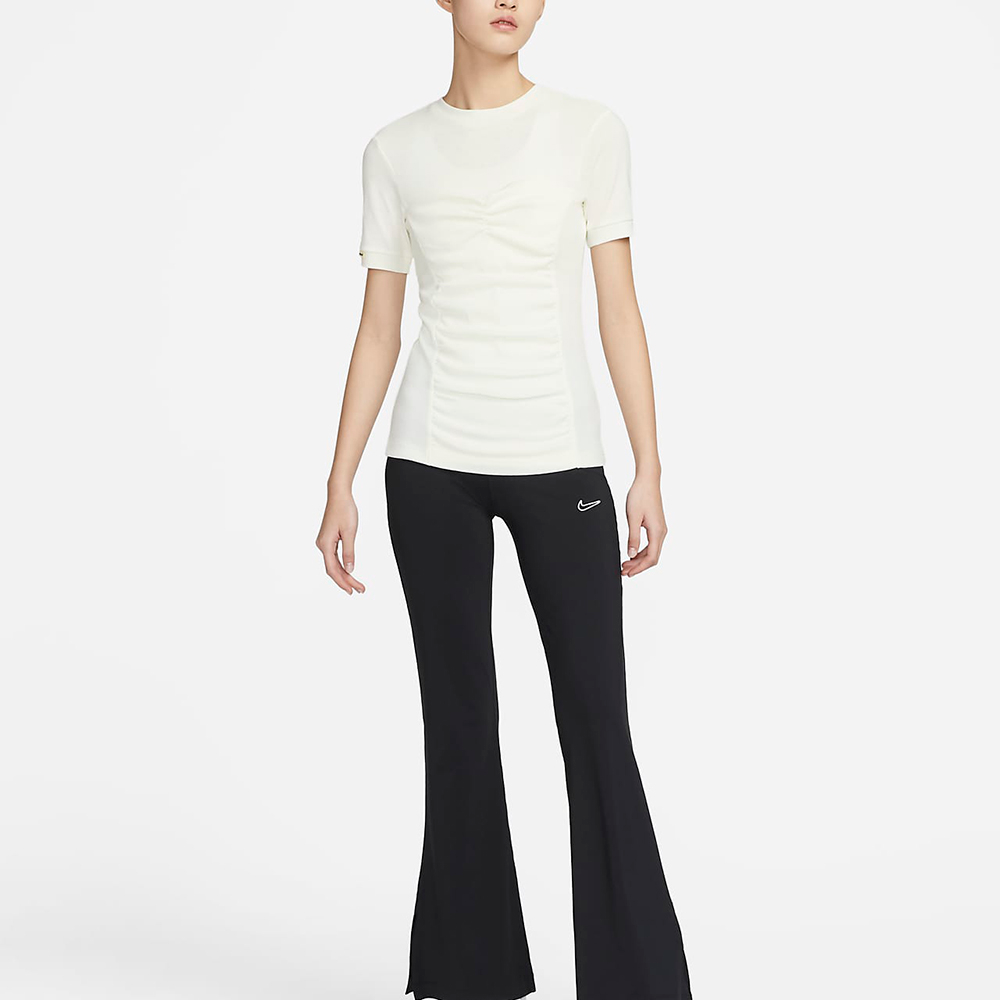 Nike 耐吉 短袖 NSW 女款 白 藍 寬鬆 雲朵 小花 勾勾 棉T 短T FD2550-100 歷史價格詳細信息