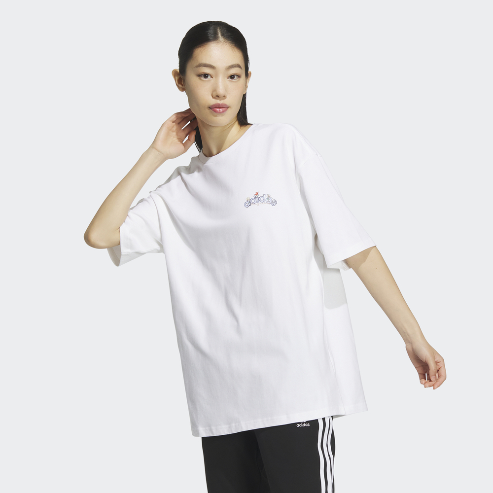 【ADIDAS】SUMMER TEE SS 2 短袖上衣 女 白色-IK8639 歷史價格詳細信息