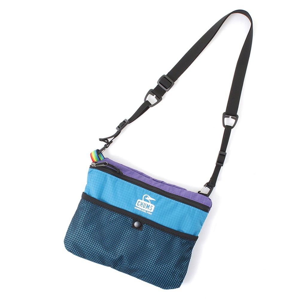【CHUMS】Spring Dale Sacoche側背包 藍/紫-CH603166A076 歷史價格詳細信息