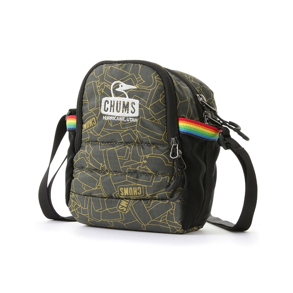 CHUMS Spring Dale Padded Case肩背包 黑/彩虹 CH602907K042 【GO WILD】 歷史價格詳細信息