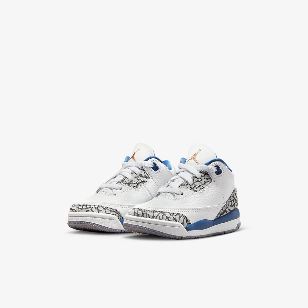 Nike Jordan Retro 3 TD 小童鞋 嬰兒 酷灰 爆裂紋 喬丹 親子鞋 【ACS】 832033-012 歷史價格詳細信息