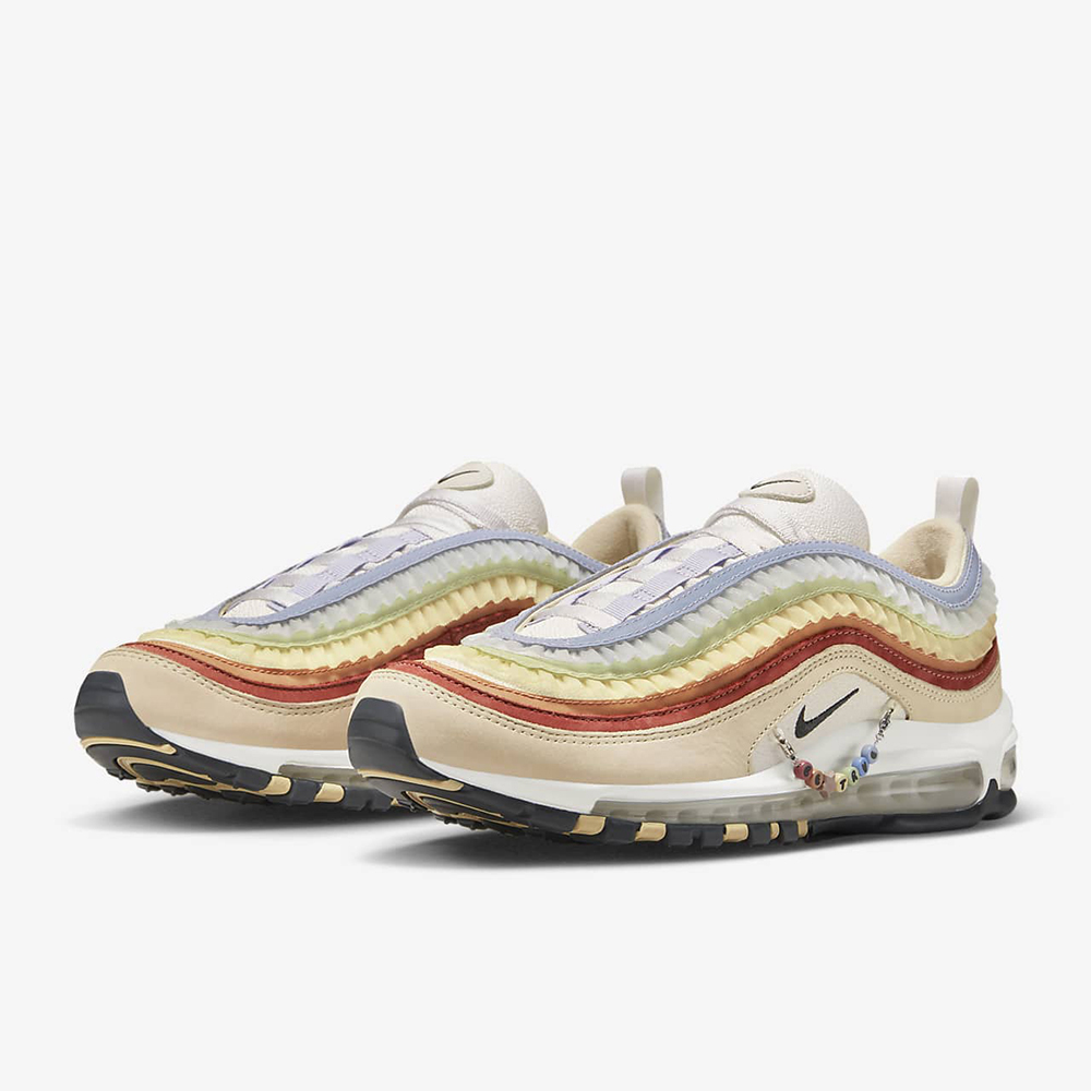 Nike 耐吉 休閒鞋 Air Max 97 男鞋 黑 紅 氣墊 夜光 情侶鞋 921826-018 歷史價格詳細信息
