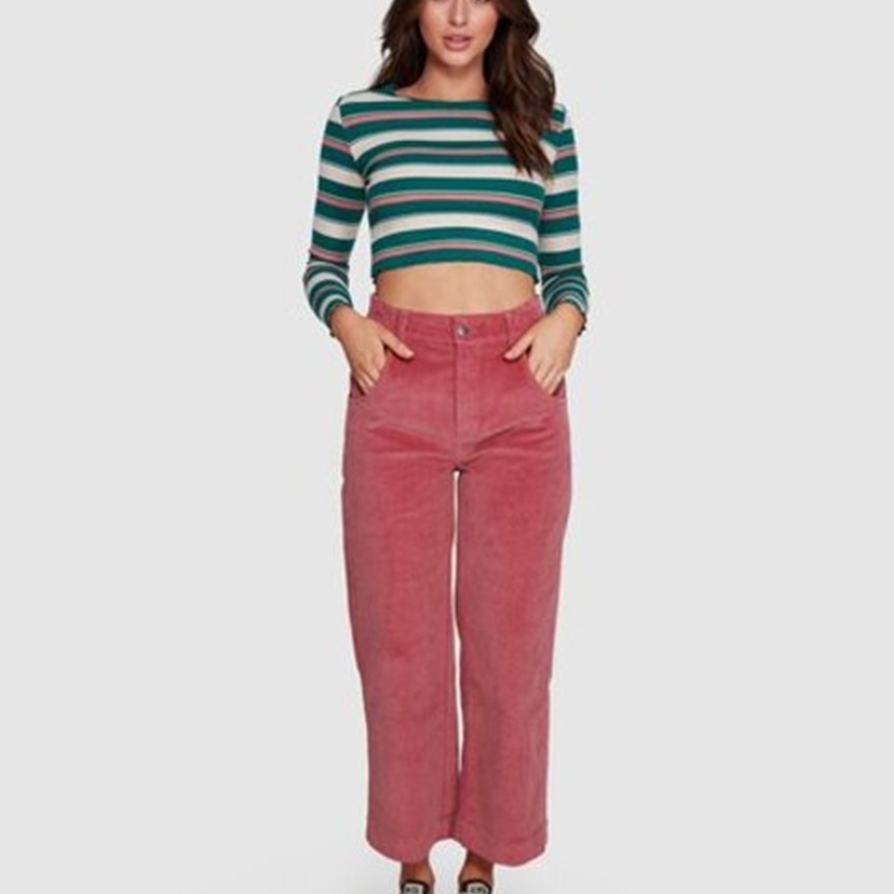 BILLABONG 女 SOUL PANT 休閒長褲 水洗紅 6508407RT5 歷史價格詳細信息