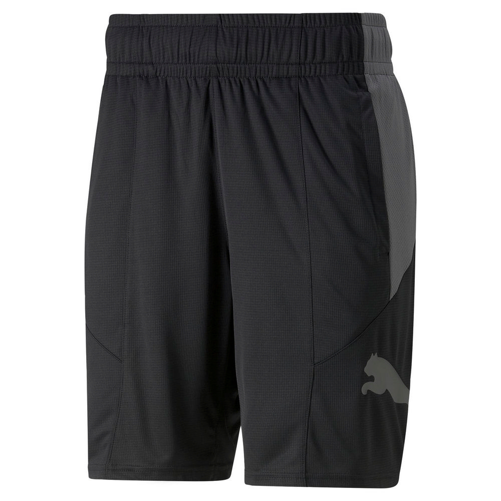 PUMA 男 運動短褲 訓練系列Puma Fit邊條7吋短風褲 黑色 -52319101 歷史價格詳細信息