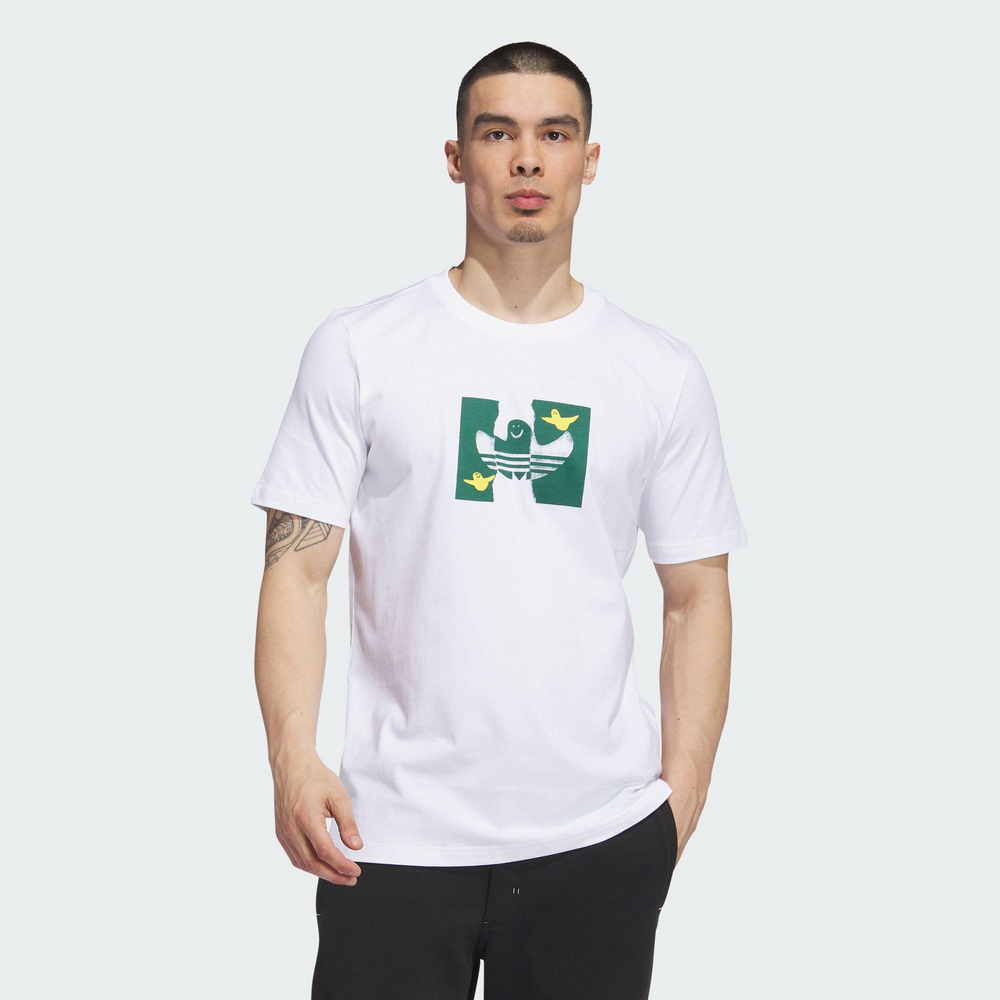 【ADIDAS】SHMOO G SS T 短袖上衣 男 白色-II5950 歷史價格詳細信息