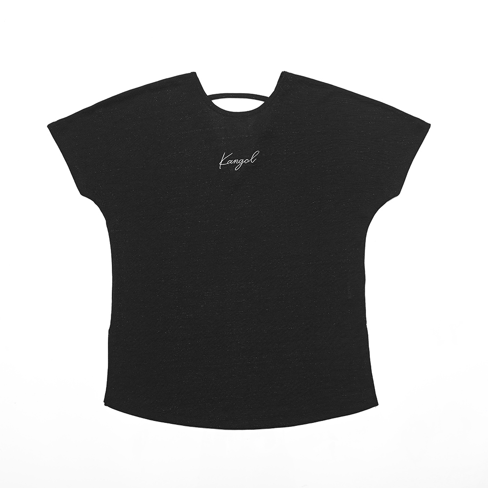 KANGOL 帽T 黑色 長版 薄 後背大LOGO 長袖 休閒 女 6152158020 歷史價格詳細信息