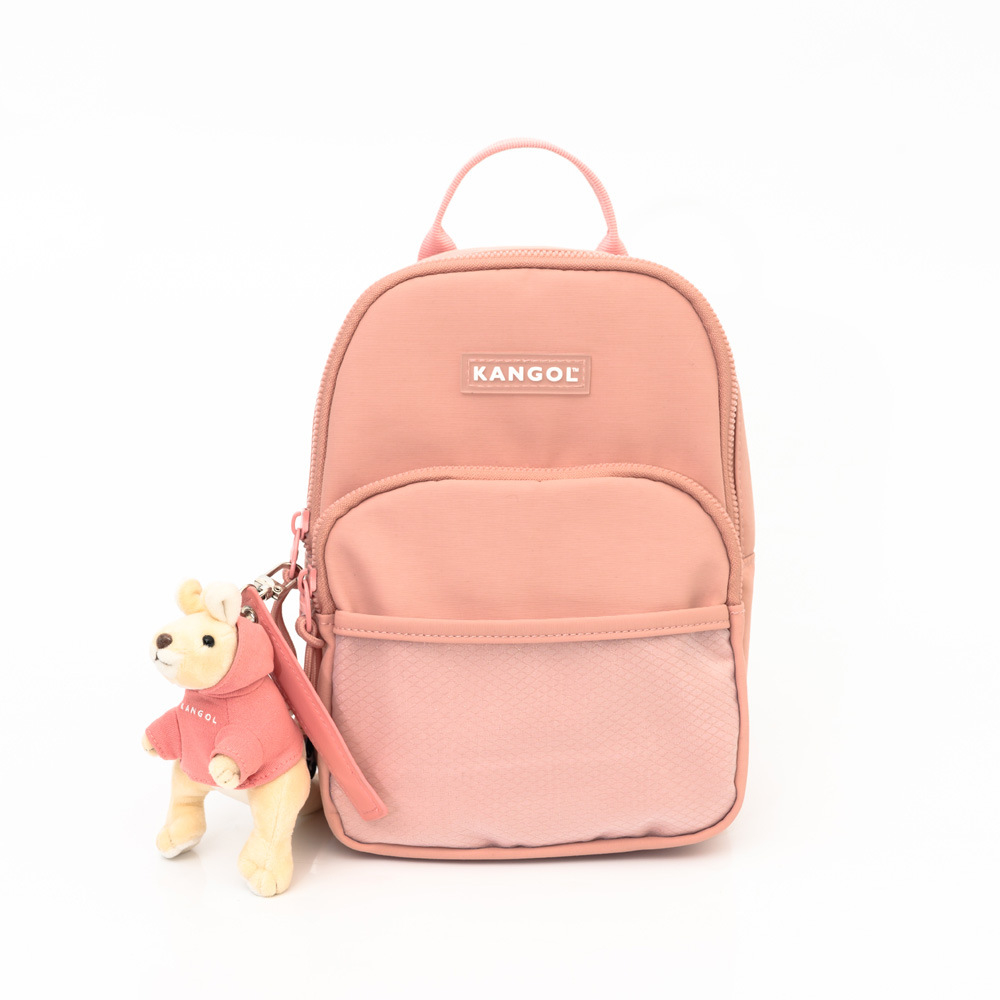 【KANGOL】側背包 淺紅-6125171241 歷史價格詳細信息