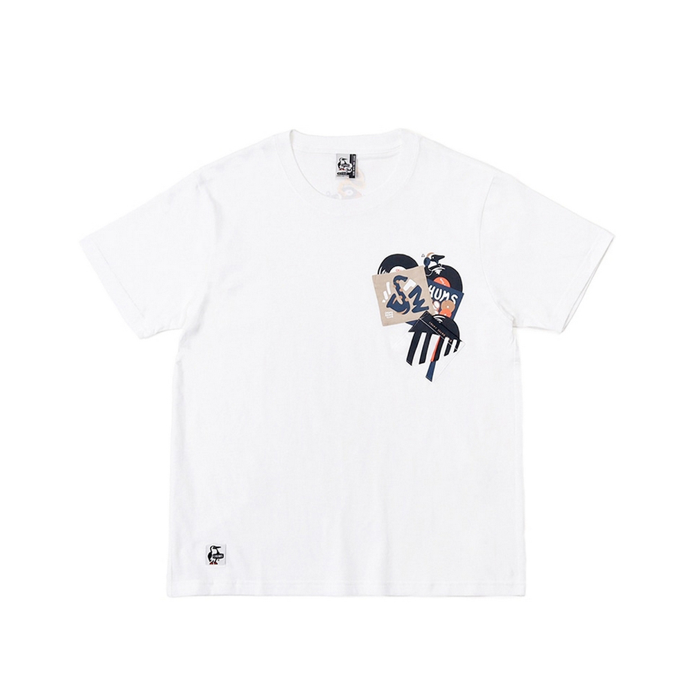CHUMS 女 Disc Jacket 2 Pockets T-Shirt短袖上衣 白色 CH112171W001 歷史價格詳細信息