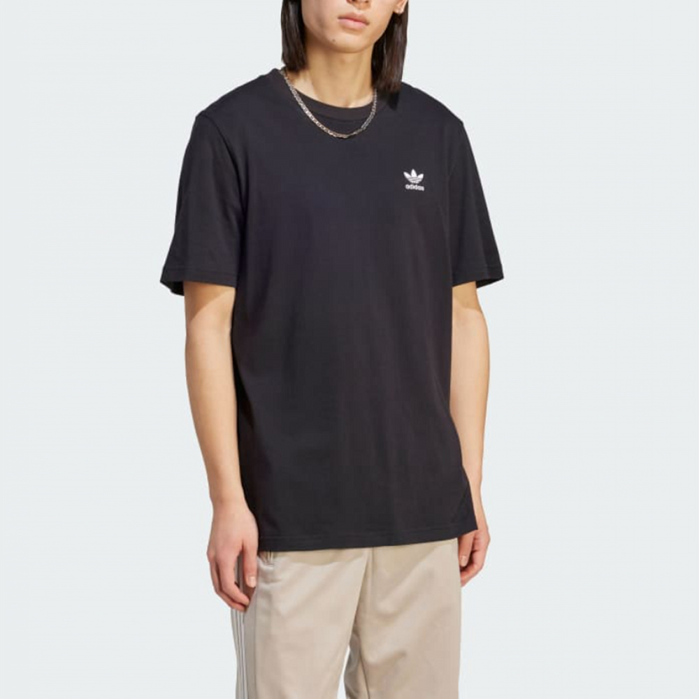 adidas 愛迪達 短袖 Essential Tee 女款 粉紫 短版 寬鬆 三葉草 短t IY7333 歷史價格詳細信息
