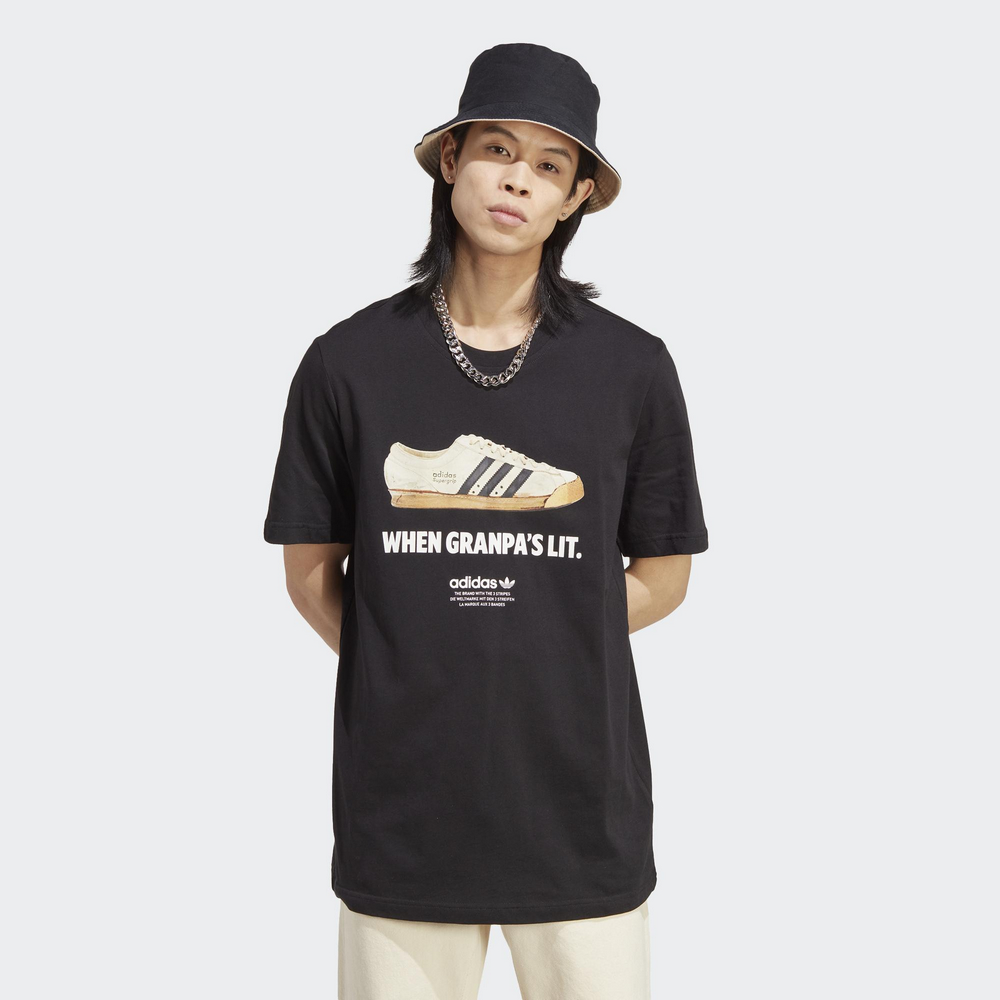 【ADIDAS】NEW AGE TEE 男 短袖上衣-IC8871 歷史價格詳細信息