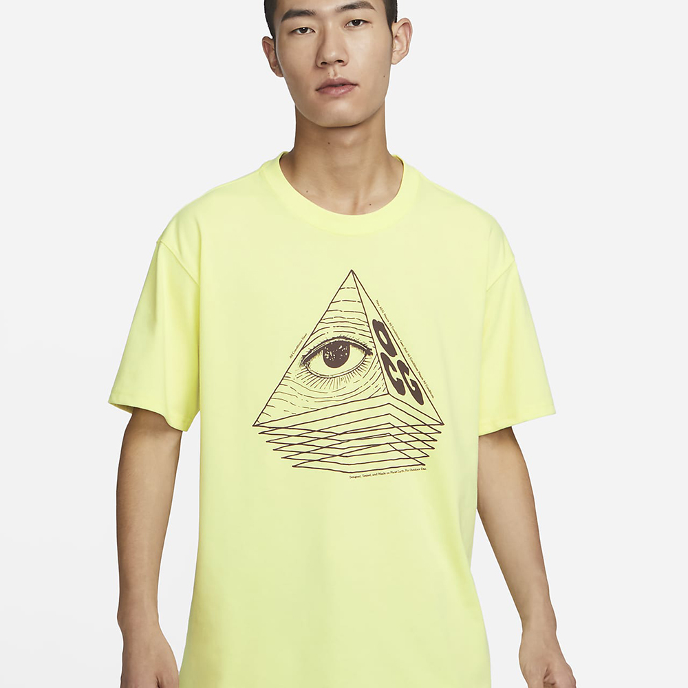 Nike 短袖 ACG Tee 男款 短T 橘 條紋 寬鬆 圓領 上衣 復古 刺繡 FB8130-246 歷史價格詳細信息