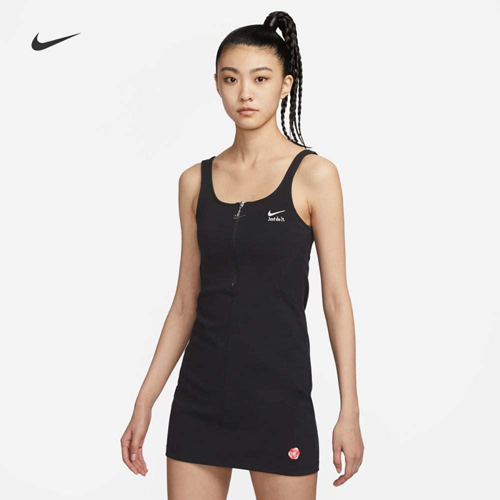 【NIKE】AS W NSW DRESS KNIT GCEL 女 春夏洋裝 連身裙-FQ7010010 歷史價格詳細信息
