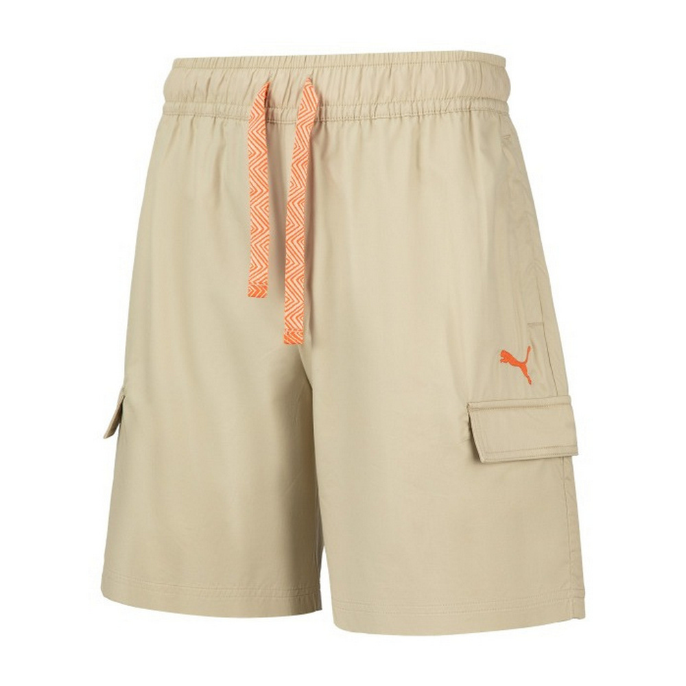 【PUMA】短褲 休閒 運動 男 女 中性款 流行系列Dream 卡其色 亞規(53998688) 價格比較,價格查詢,歷史價格詳細信息