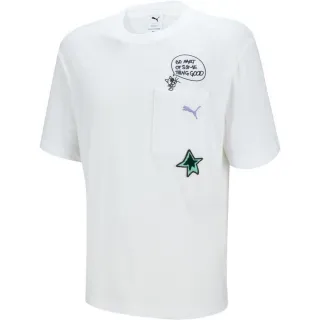 【PUMA】短袖 上衣 T恤 運動 休閒 男 流行系列Downtown Logo T 綠色 歐規(53824884) 歷史價格詳細信息