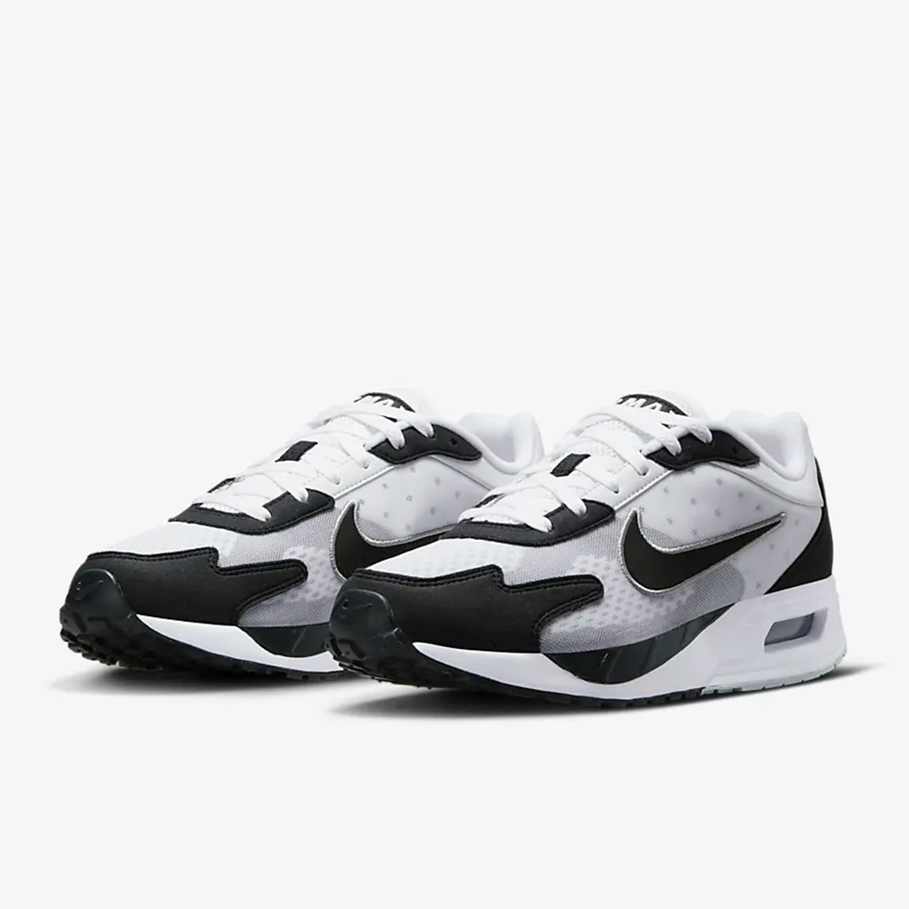 【NIKE 耐吉】休閒鞋 Air Max Solo 男鞋 黑 白 氣墊 網布 運動鞋(DX3666-002) 歷史價格詳細信息