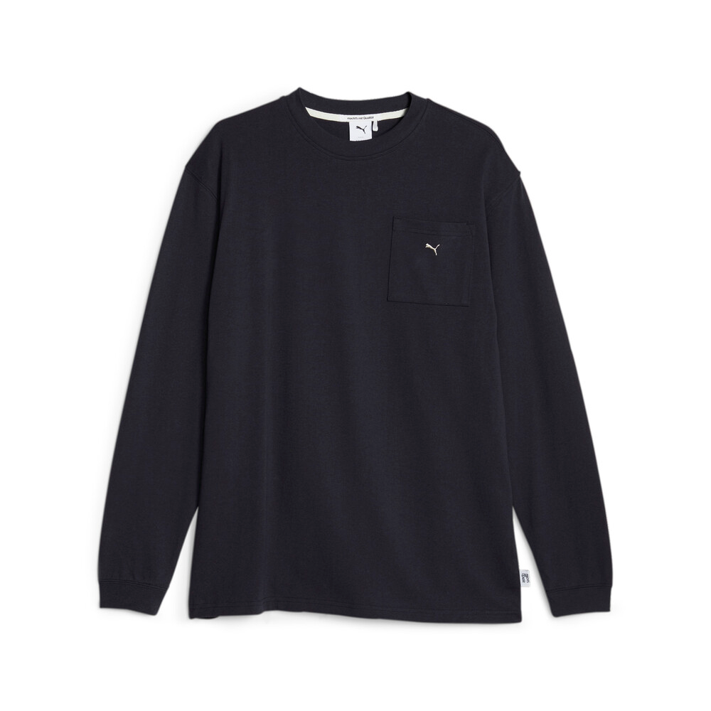 PUMA 長袖 流行系列MMQ 撞色 Polo衫 男女款 中性款 53958301 黑綠色 歷史價格詳細信息