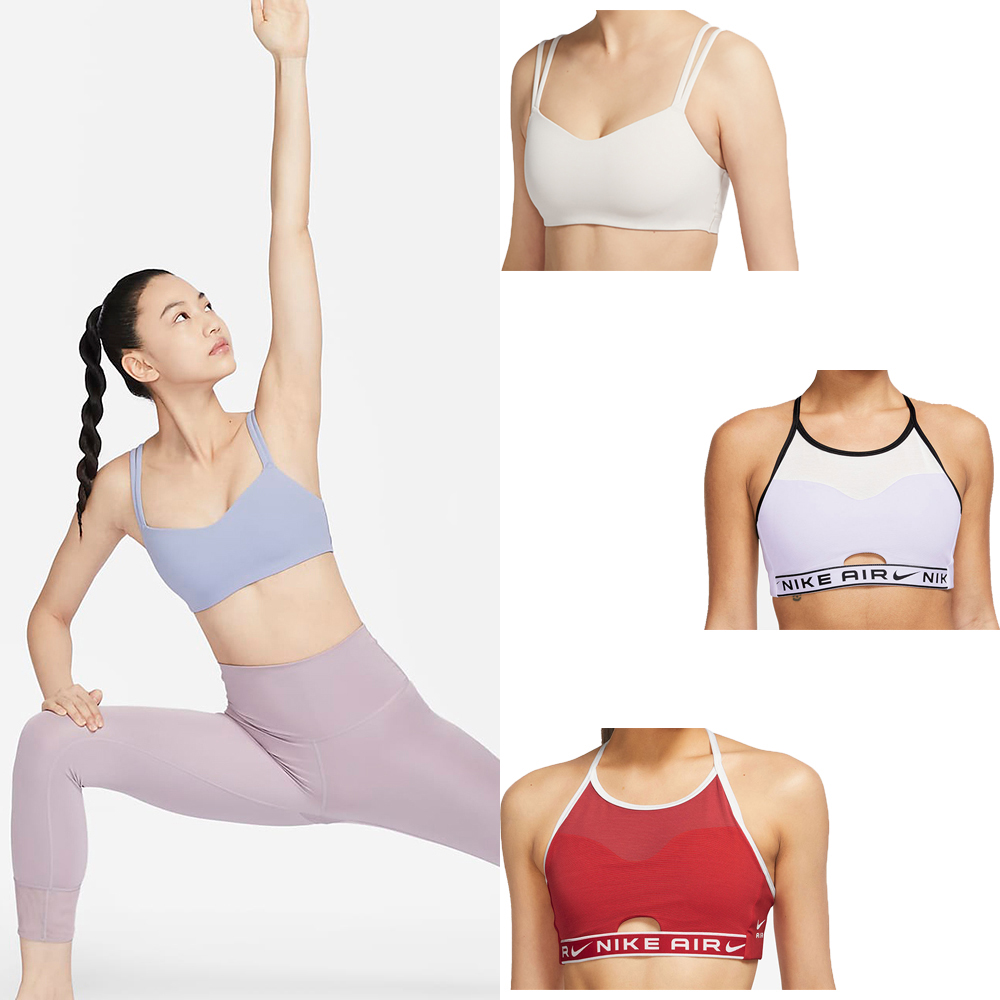 【NIKE 耐吉】運動內衣  Dri-FIT  訓練 AS W NK SWSH MED SPT BRA 女 ☆灰石板藍(DX6822493) 歷史價格詳細信息