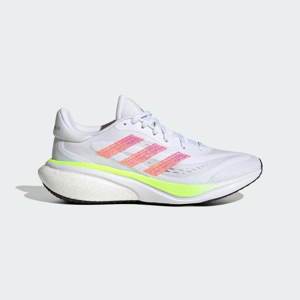 adidas 愛迪達 慢跑鞋 Supernova 3 W 女鞋 白 粉 運動鞋 緩衝 輕量 路跑 HQ1805 歷史價格詳細信息